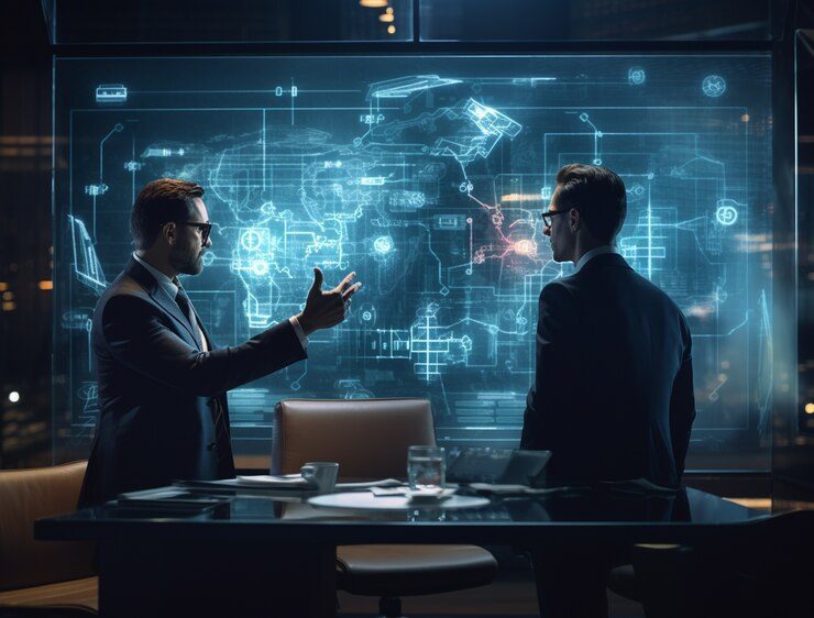 discussões sobre tecnologia em feiras internacionais como a Intermodal