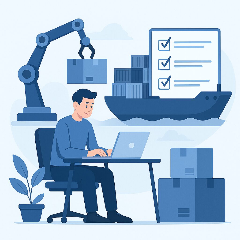 Como a automação o reduz retrabalho no setor de importação