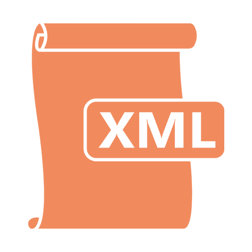 ícone de XML