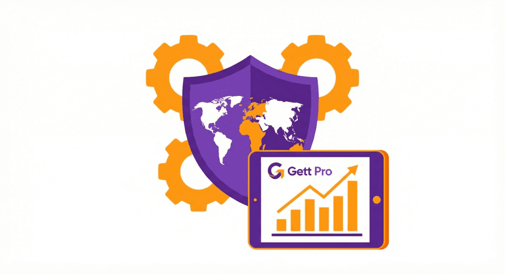 A operação de comércio exterior envolve uma combinação extensa de variáveis técnicas, fiscais, cambiais, logísticas e administrativas.
Cada etapa do processo de importação ou exportação demanda controle de dados, aderência à legislação vigente e integração entre áreas que, tradicionalmente, operam de forma fragmentada dentro das empresas.
Mas com o Gett Pro, sua empresa evita problemas como erros em informações, falhas de comunicação ou ausência de padronização. Dessa forma, o gestor garante a integridade dos dados e a fluidez de toda a operação de comércio exterior.
Desenvolvemos o Gett Pro para atender às necessidades das empresas importadoras e exportadoras. Nesse sentido, o sistema reúne em uma única plataforma todos os módulos necessários para o controle completo das operações de comércio exterior e de seus reflexos no mercado interno.
Nosso software não atua apenas como um repositório de dados, mas como uma ferramenta de gestão integrada, orientada à tomada de decisão e à conformidade regulatória.
